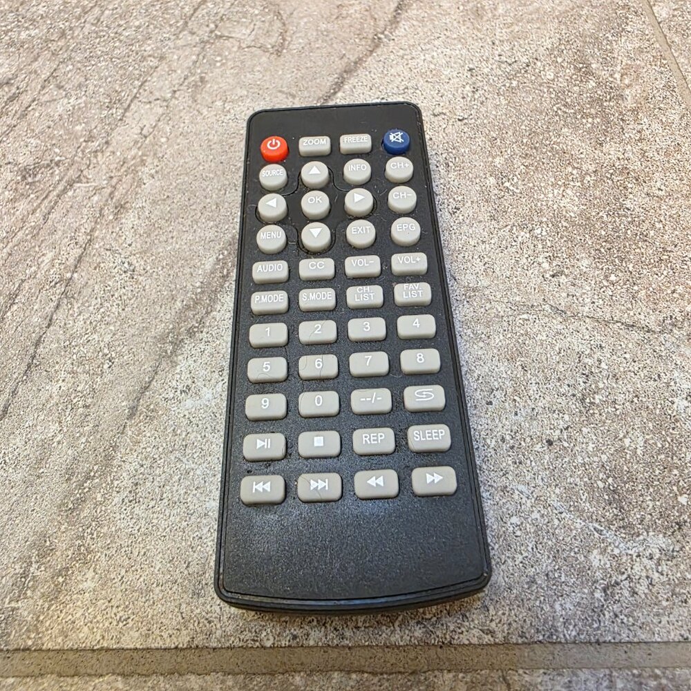 DBPOWER Remote Control for 9.5" 10.5" and 14" Portable DVD Players tested works